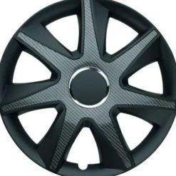 Hot Enjoliveur 15 set de 4 carbon dark Enjoliveurs