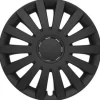 Clearance Enjoliveur 16 set de 4 noir mat Enjoliveurs