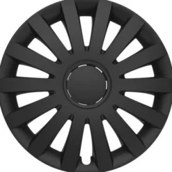 Clearance Enjoliveur 16 set de 4 noir mat Enjoliveurs