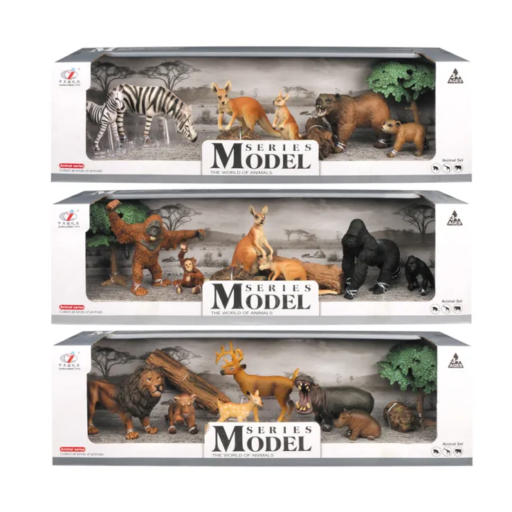 Sale Ensemble animaux sauvages - par pièce Sets À Jouer Figures Et Animaux