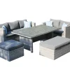 Hot Ensemble lounge Ankara en imitation osier Salons De Jardin|Meubles De Jardin