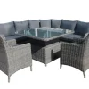 Discount Ensemble lounge et repas Australie en imitation osier Ensembles De Jardin|Salons De Jardin