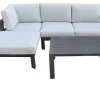 Sale Ensemble lounge Yana en aluminium + table Salons De Jardin|Meubles De Jardin