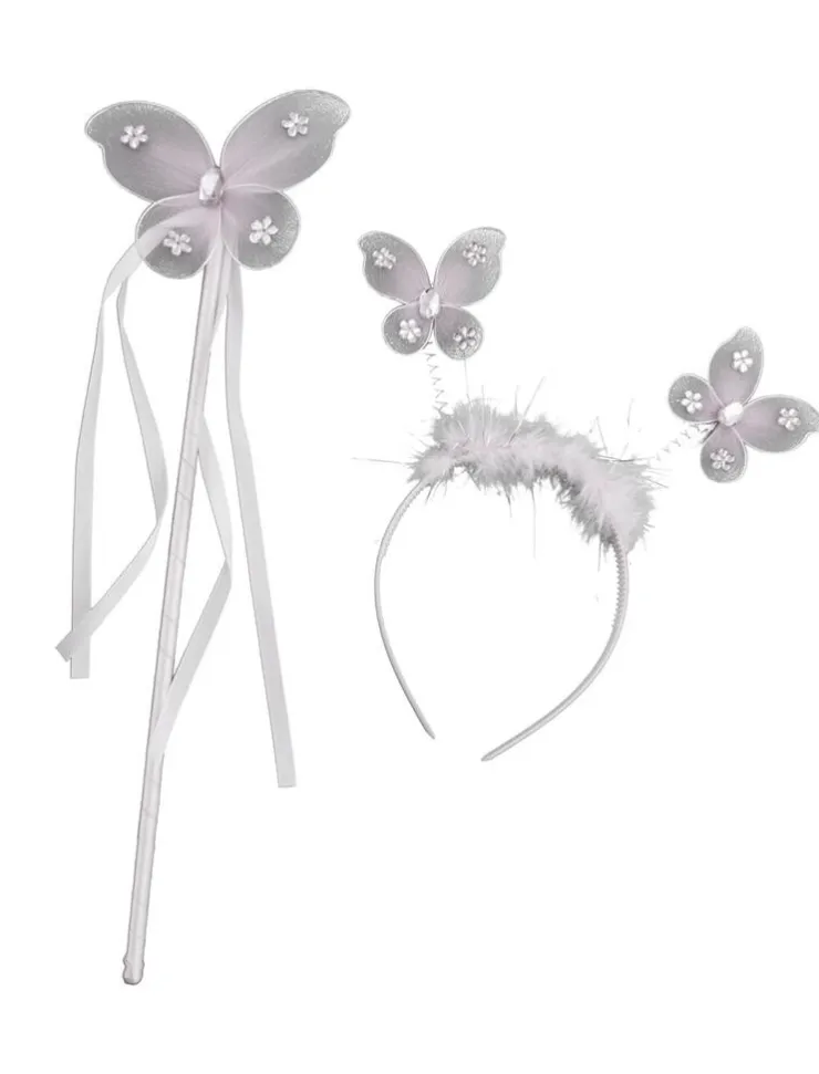 Sale Ensemble papillon diadème + bâton - 4 couleurs différentes Accessoires