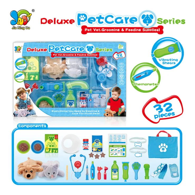 Sale Ensemble soin animaux Sets À Jouer Figures Et Animaux