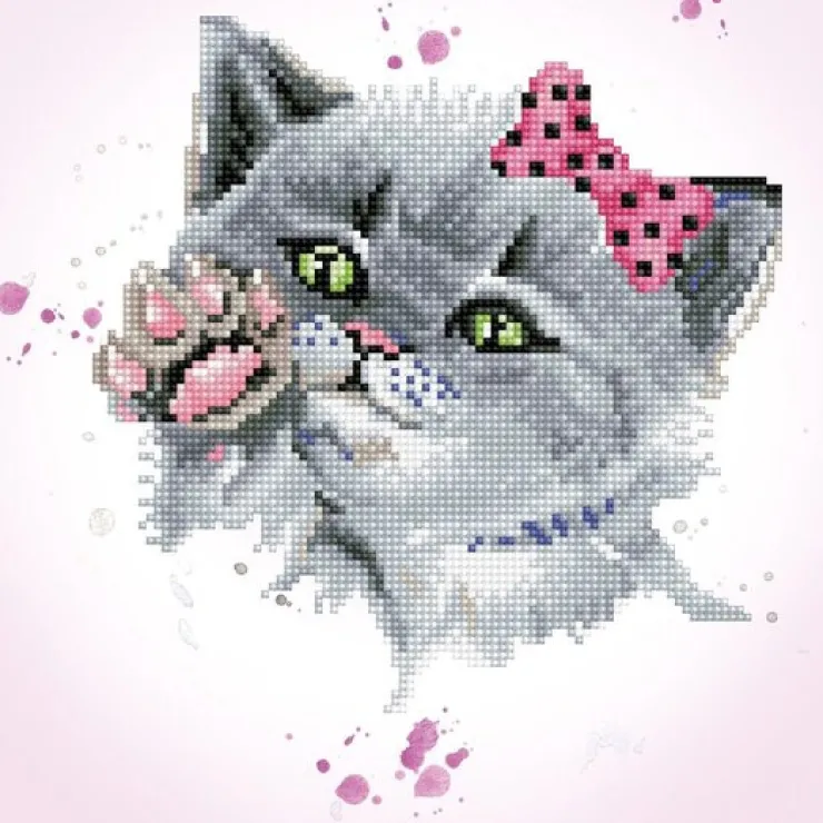 Sale Eye Spy Kitty Diamond Artisanat