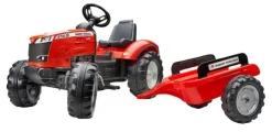 Online tracteur Massey Ferguson S8740 avec remorque rouge Vélo Et Conduite