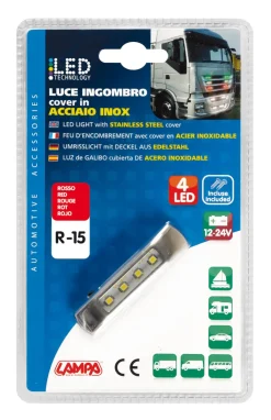 Clearance Feu D'encombrement 12/24V Rouge Éclairage