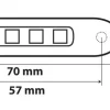 New Feu D'encombrement 12/24V Vert Éclairage