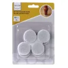 feutre adh rond 38 mm blanc 12 pieces Des Ferrures De Meubles Et De Portes