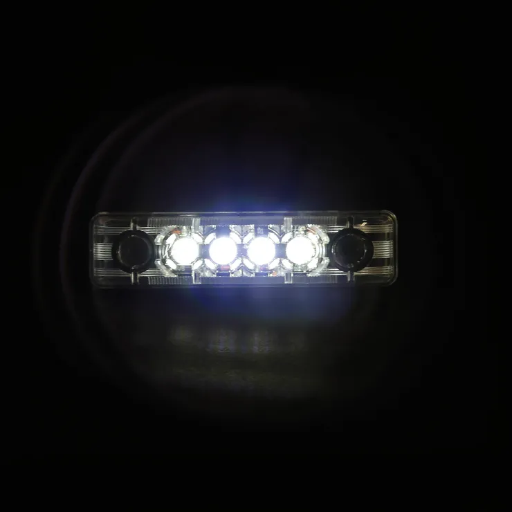 Outlet Feux de position 4 LEDS 24V Blanc Éclairage