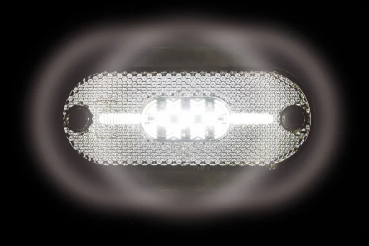 New Feux de position avec réflecteur 5 LEDS Blanc Éclairage