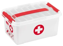 Outlet First aid boîte de rangement 6 L Boîtes En Plastique