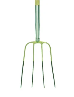 New Fourche à fumier 4 dents avec manche D Outillage À Main