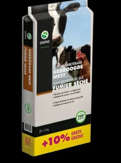 Outlet Fumier séché miette 20 + 2 kg gratuit Terreau Et Engrais