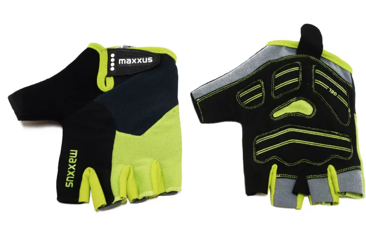 Outlet Gants verts/noirs Gel - XL Accessoires Vélo