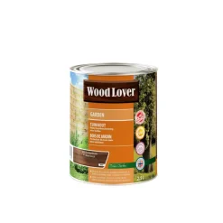 Hot Garden brun foncé 2,5 L Lasure, Huile & Vernis|Teintures, Huile Et Vernis