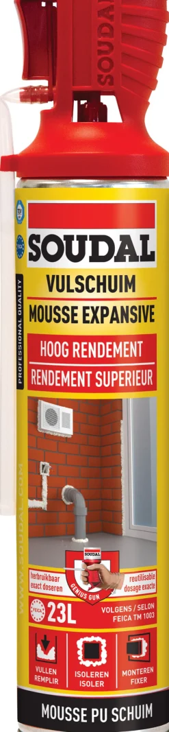 Clearance Genius gun pur isolation 600 ml Mastics
