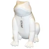Grenouille glossy blanc Figurines