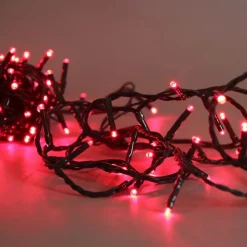 Discount Guirlande lumineuse avec 80 lampes rouge LED - 6m Décoration De Sapin|Décoration Lumineuse