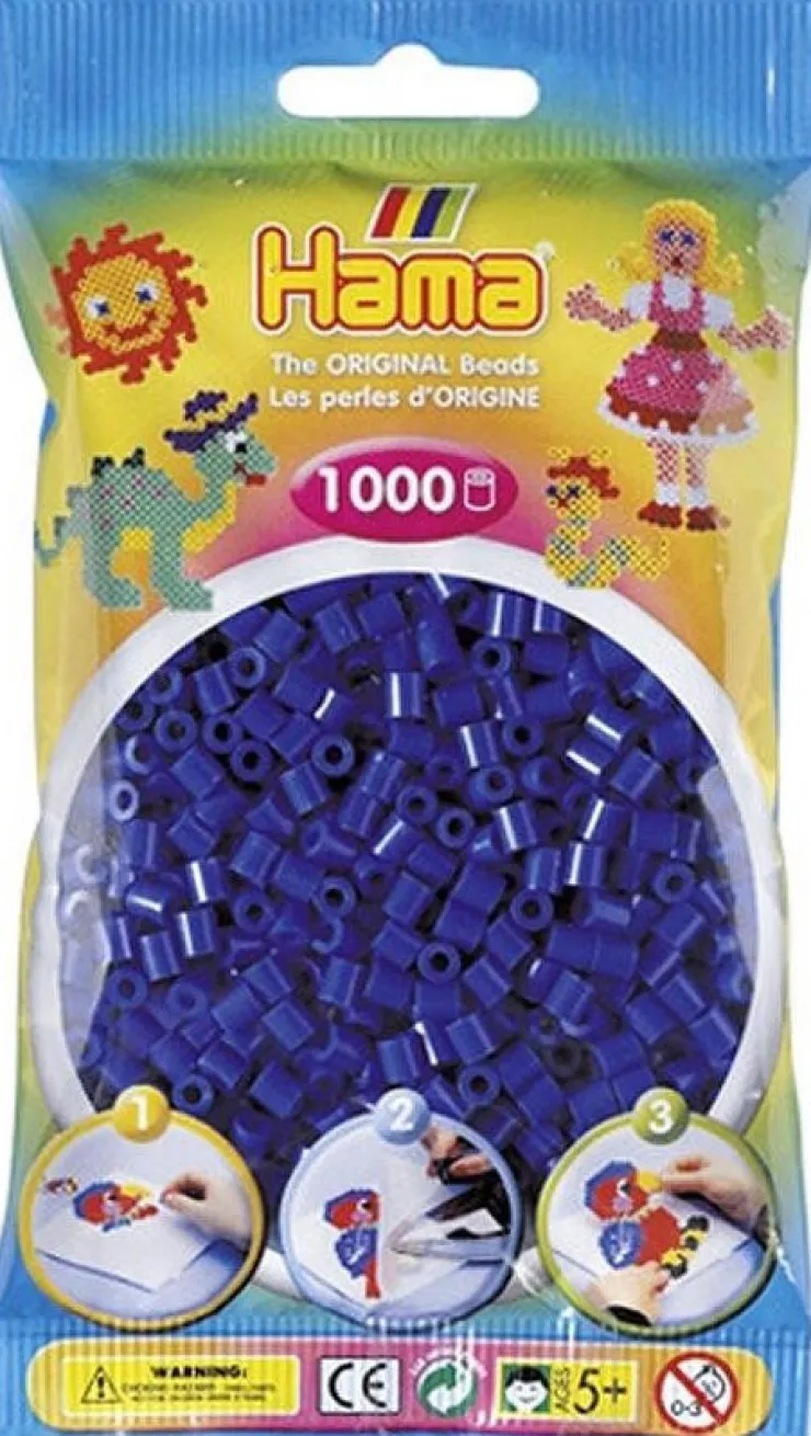 Outlet Hama 1000pcs perles blue Artisanat