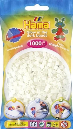 Hot Hama 1000pcs perles vert fluo Artisanat