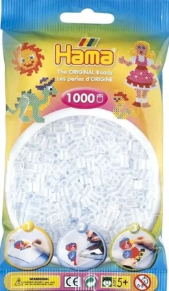 Sale Hama perles à repasser 1000 pcs transparent Artisanat