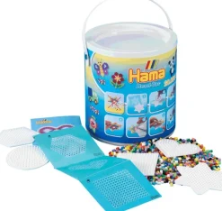 Discount Hama perles à repasser bead tag seau avec figurines 20000 pièces Artisanat