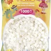 Sale Hama 1000st perles perle blanche Artisanat