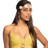 Clearance Hippie Set Flower Power - bandeau + lunettes + pendants d'oreille + collier Accessoires