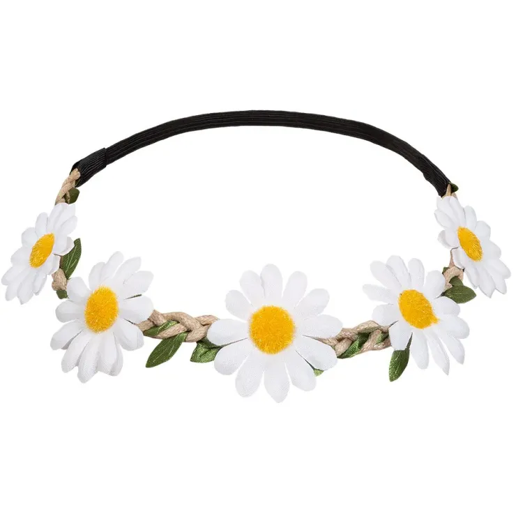 Clearance Hippie Set Flower Power - bandeau + lunettes + pendants d'oreille + collier Accessoires