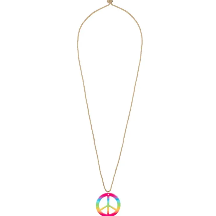 Clearance Hippie Set Flower Power - bandeau + lunettes + pendants d'oreille + collier Accessoires