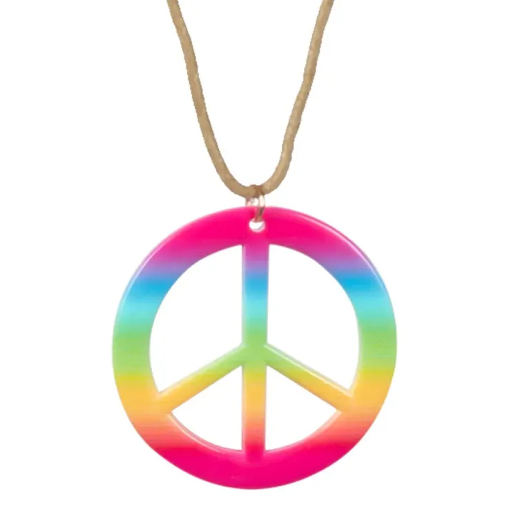 Clearance Hippie Set Flower Power - bandeau + lunettes + pendants d'oreille + collier Accessoires