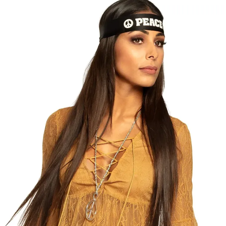 Online Hippie Set Peace deluxe - bandeau + lunettes + collier Accessoires