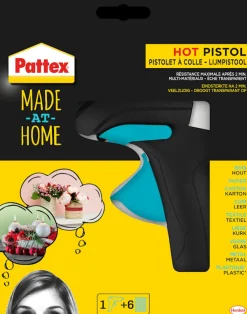 Hot Hot pistolet à colle avec 6 sticks Colle