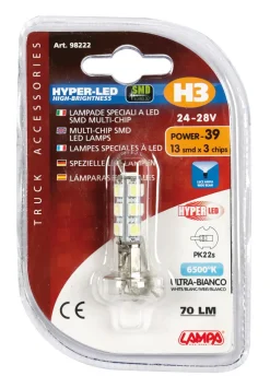 Best HYPER-LED H3 13SMD 28V Éclairage