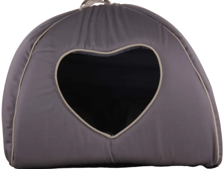 Igloo taupe 42 x 42 x 31 cm Dormir Confortablement