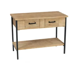 Best Impressive console 2 tirroirs 90x69x42 cm Tabourets Et Poufs