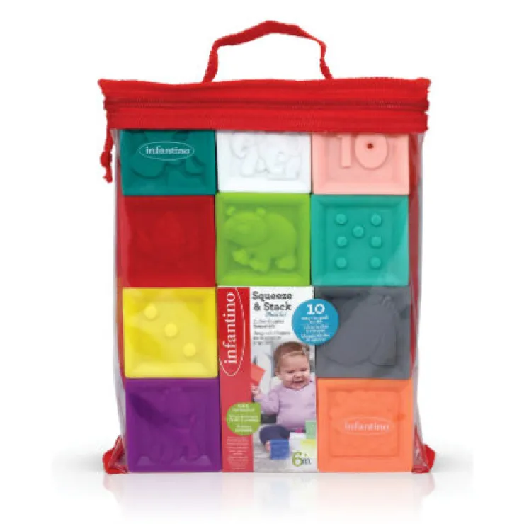 Discount - Squeeze & Stack Blocks Jouets Interactifs