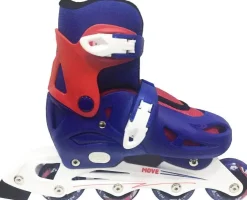 Hot Inline Skates Boy Taie 31-34 Bleu Vélo Et Conduite