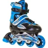 Discount Inline Skates Boy Taie 37-41 bleu Vélo Et Conduite
