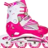 Hot Inline Skates Girl Taie 30-33 Pink Vélo Et Conduite
