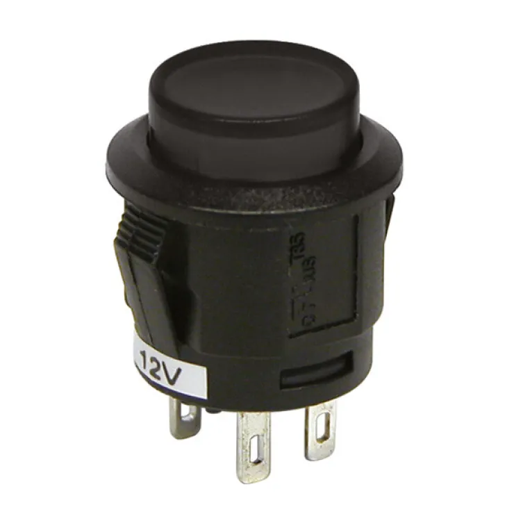 Hot Interrupteur à pression noir 12 V Accessoires