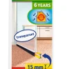 Clearance Isolation bas de porte adhésif - Spécial moquettes 1 m x 43 mm brun Rubans Adhésif
