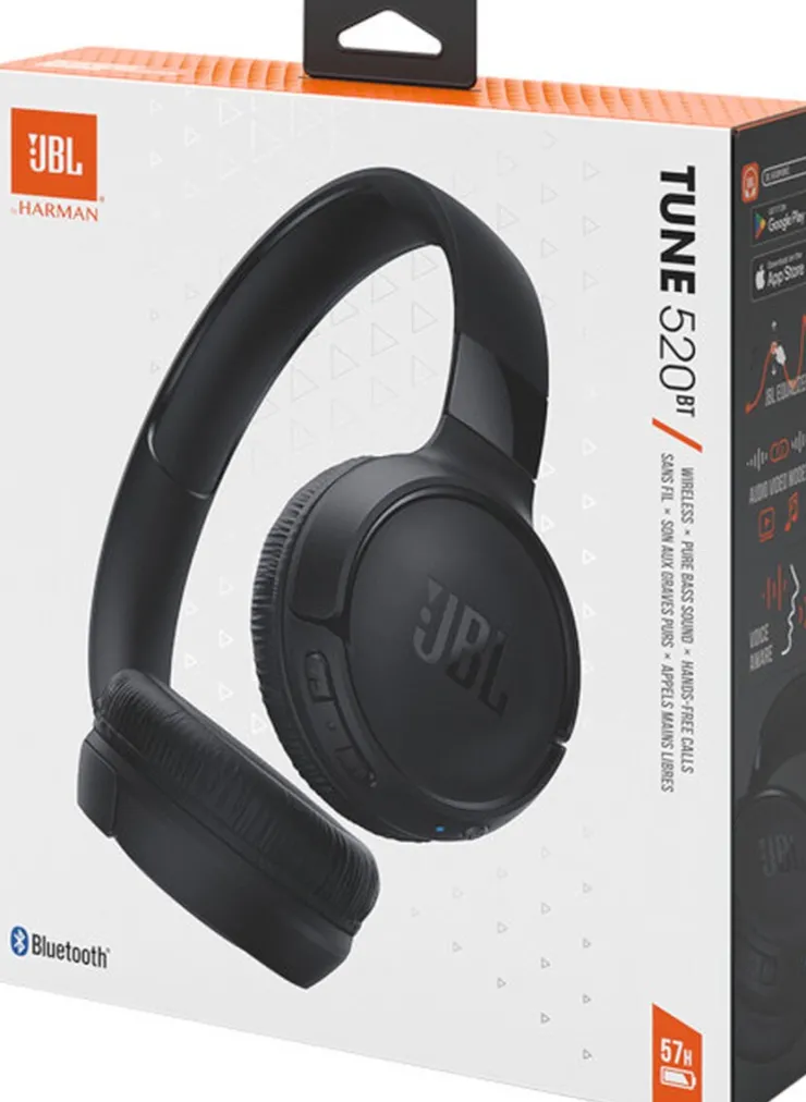 New Tune 520BT Casque sans fil supra-auriculaire - Noir Audio