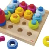 Discount Jeu à enficher anneaux multicolores Jouets En Bois