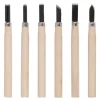 Discount Jeu de ciseaux à bois mini 12 pièces Burins