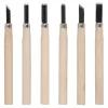 Jeu de ciseaux à bois mini 6 pièces Burins
