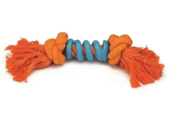 Clearance Jouet chien spiralo orange / bleu Jouets