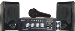 Best Karaoke Set W/Usb Mic + 2Spk Audio